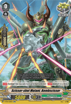 Scissor-shot Mutant, Bombscissor Scissor-shot Mutant, Bombscissor
