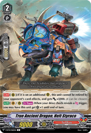 True Ancient Dragon, Heft Styraco True Ancient Dragon, Heft Styraco