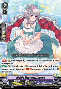Riddle Mysteria, Luvene Riddle Mysteria, Luvene