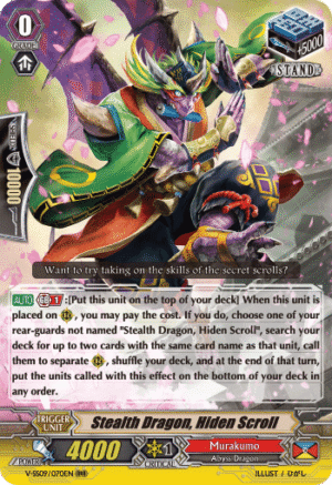 Stealth Dragon, Hiden Scroll Stealth Dragon, Hiden Scroll
