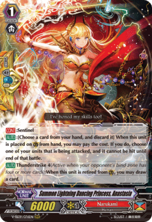 Summon Lightning Dancing Princess, Anastasia Summon Lightning Dancing Princess, Anastasia