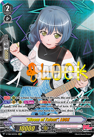 "Bloom of Talent", LOCK (V-TB01/SP27EN)