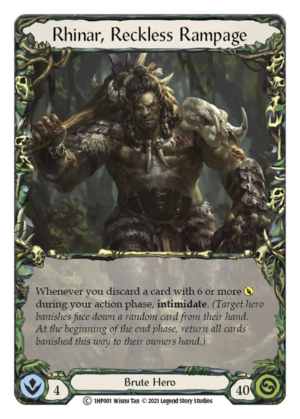 Rhinar, Reckless Rampage (1HP001)