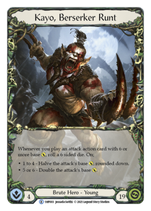 Kayo, Berserker Runt (1HP003)