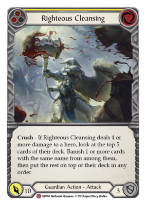 Righteous Cleansing (1HP052)