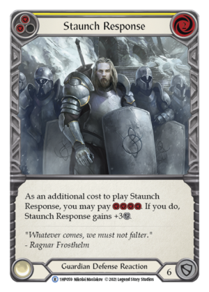 Staunch Response (1HP059)