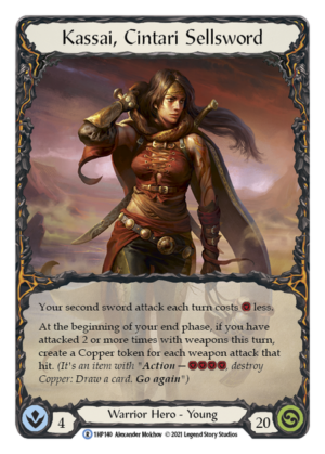 Kassai, Cintari Sellsword (1HP140)