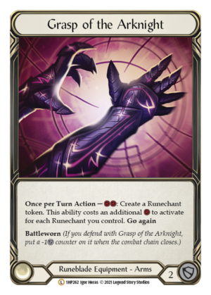 Grasp of the Arknight (1HP262)