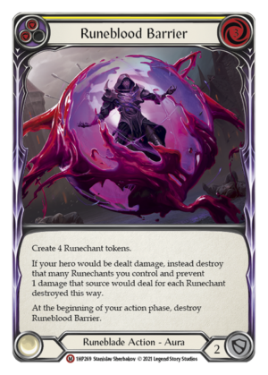 Runeblood Barrier (1HP269)