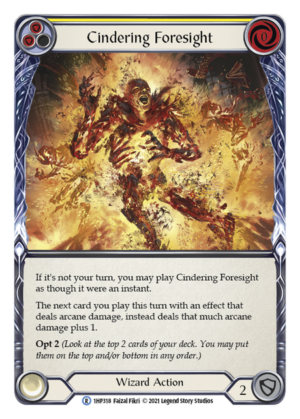 Cindering Foresight (1HP318)