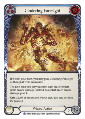 Cindering Foresight (1HP319)