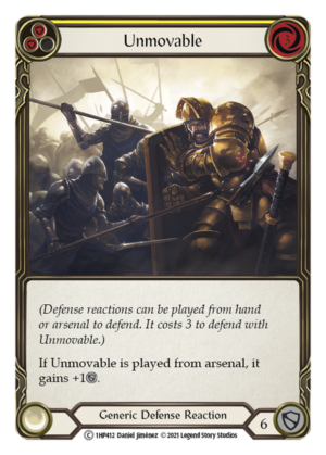 Unmovable (1HP412)