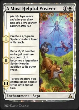 A Most Helpful Weaver (OM1-14)