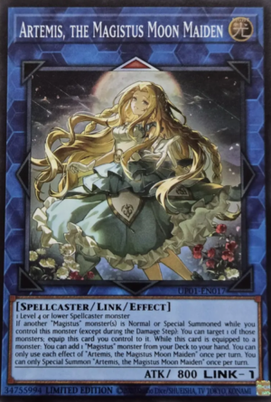 Artemis, the Magistus Moon Maiden (UP01-EN017)