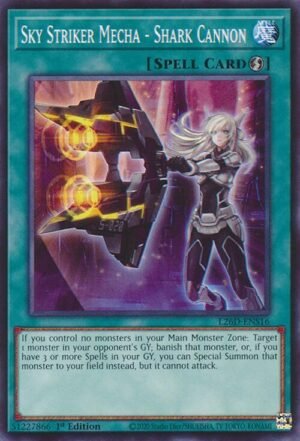 Sky Striker Mecha - Shark Cannon (L26D-ENS16)