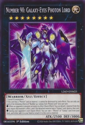 Number 90: Galaxy-Eyes Photon Lord (L26D-ENM25)