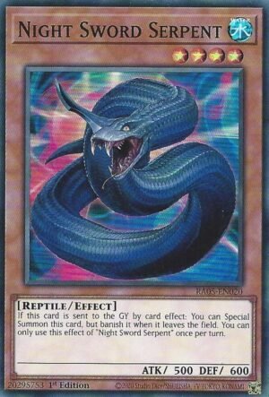 Night Sword Serpent (RA05-EN020)