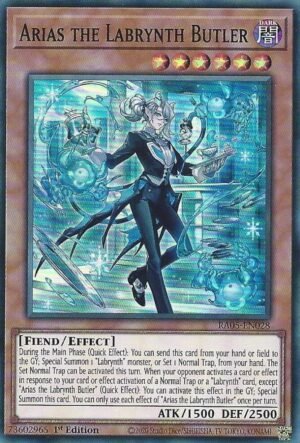 Arias the Labrynth Butler (RA05-EN028)