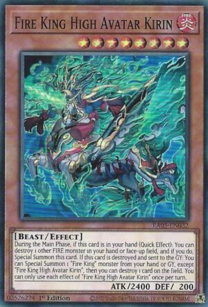 Fire King High Avatar Kirin (RA05-EN032)