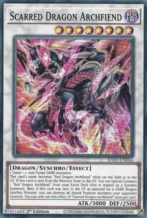 Scarred Dragon Archfiend (RA05-EN044)