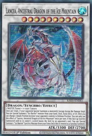 Lancea, Ancestral Dragon of the Ice Mountain (RA05-EN045)