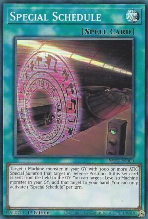 Special Schedule (RA05-EN060)