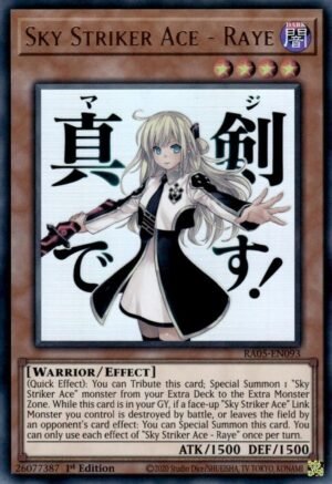 Sky Striker Ace - Raye (RA05-EN093)