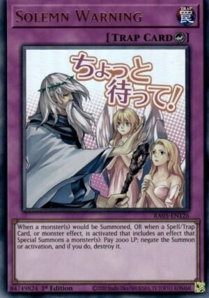 Solemn Warning (RA05-EN126)