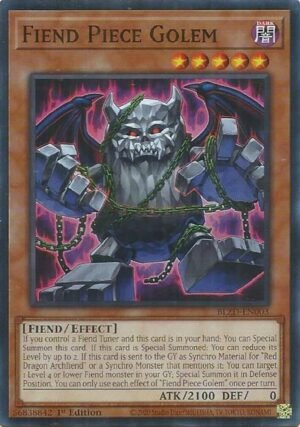 Fiend Piece Golem (BLZD-EN003)