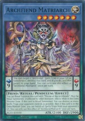 Archfiend Matriarch (BLZD-EN030)