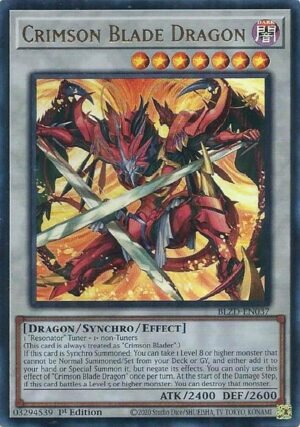 Crimson Blade Dragon (BLZD-EN037)