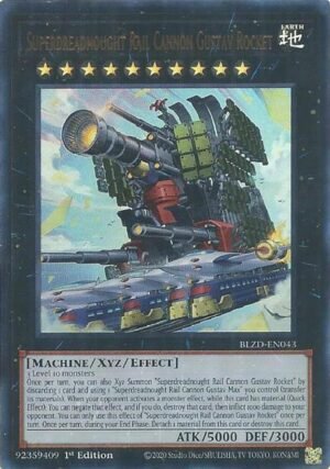 Superdreadnought Rail Cannon Gustav Rocket (BLZD-EN043)