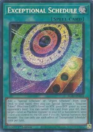 Exceptional Schedule (BLZD-EN054)