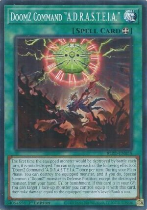 DoomZ Command "A.D.R.A.S.T.E.I.A." (BLZD-EN058)