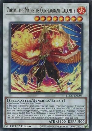 Zoroa, the Magistus Conflagrant Calamity (BLGG-EN093)