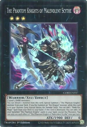 The Phantom Knights of Malevolent Scythe (CORI-EN037)