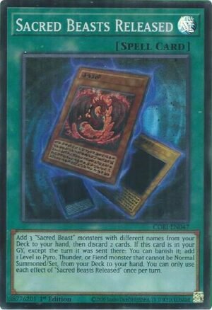 Sacred Beasts Released (CORI-EN047)