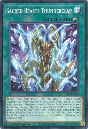 Sacred Beasts Thunderclap (CORI-EN049)