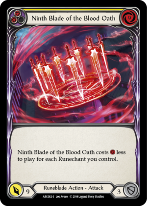 Ninth Blade of the Blood Oath (ARC082)