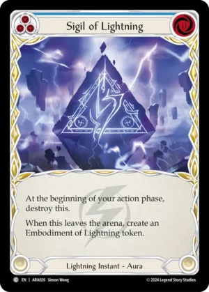 Sigil of Lightning (AUA026)