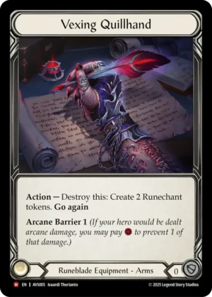 Vexing Quillhand (AVS005)