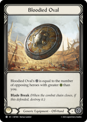 Bloodied Oval (BET003)