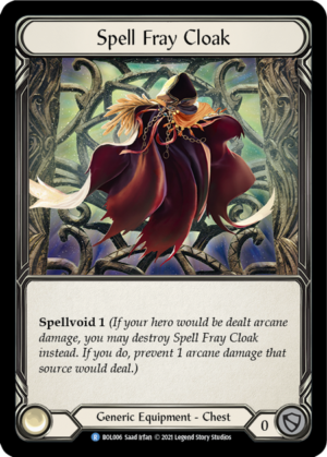 Spell Fray Cloak (BOL006)