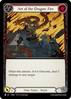 Art of the Dragon: Fire (CIN007)