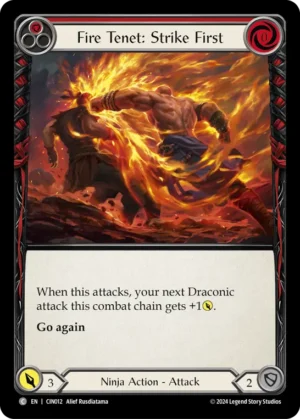 Fire Tenet: Strike First (CIN012)