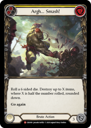Argh… Smash! (CRU009)