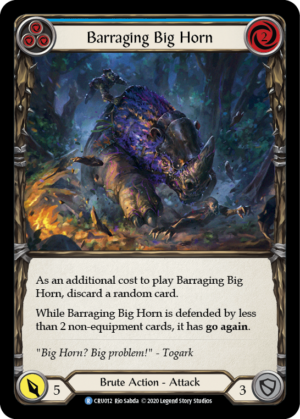 Barraging Big Horn (CRU012)
