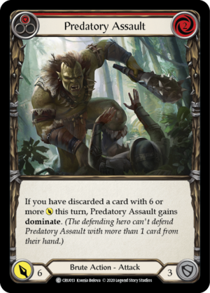 Predatory Assault (CRU013)