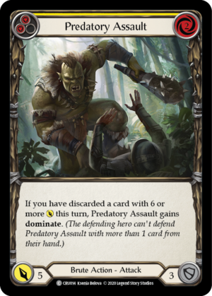 Predatory Assault (CRU014)