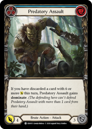 Predatory Assault (CRU015)